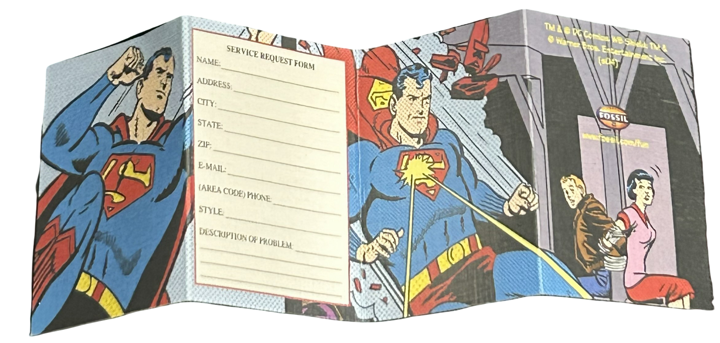 Limited Edition Superman Watch 0529/2000- Excellent Condition