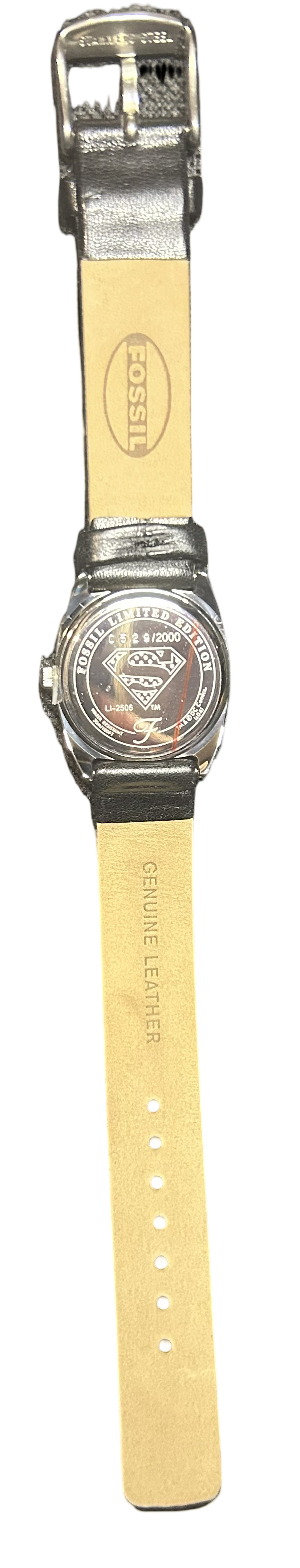 Limited Edition Superman Watch 0529/2000- Excellent Condition
