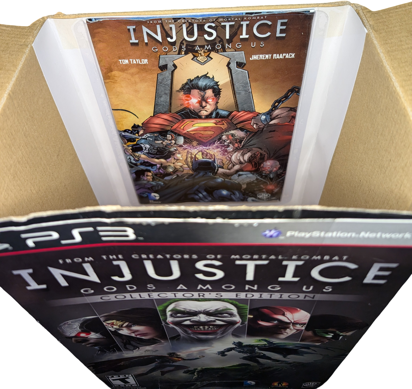Injustice Gods Among Us Collector's Edition - Excellent Condition (PlayStation 3)