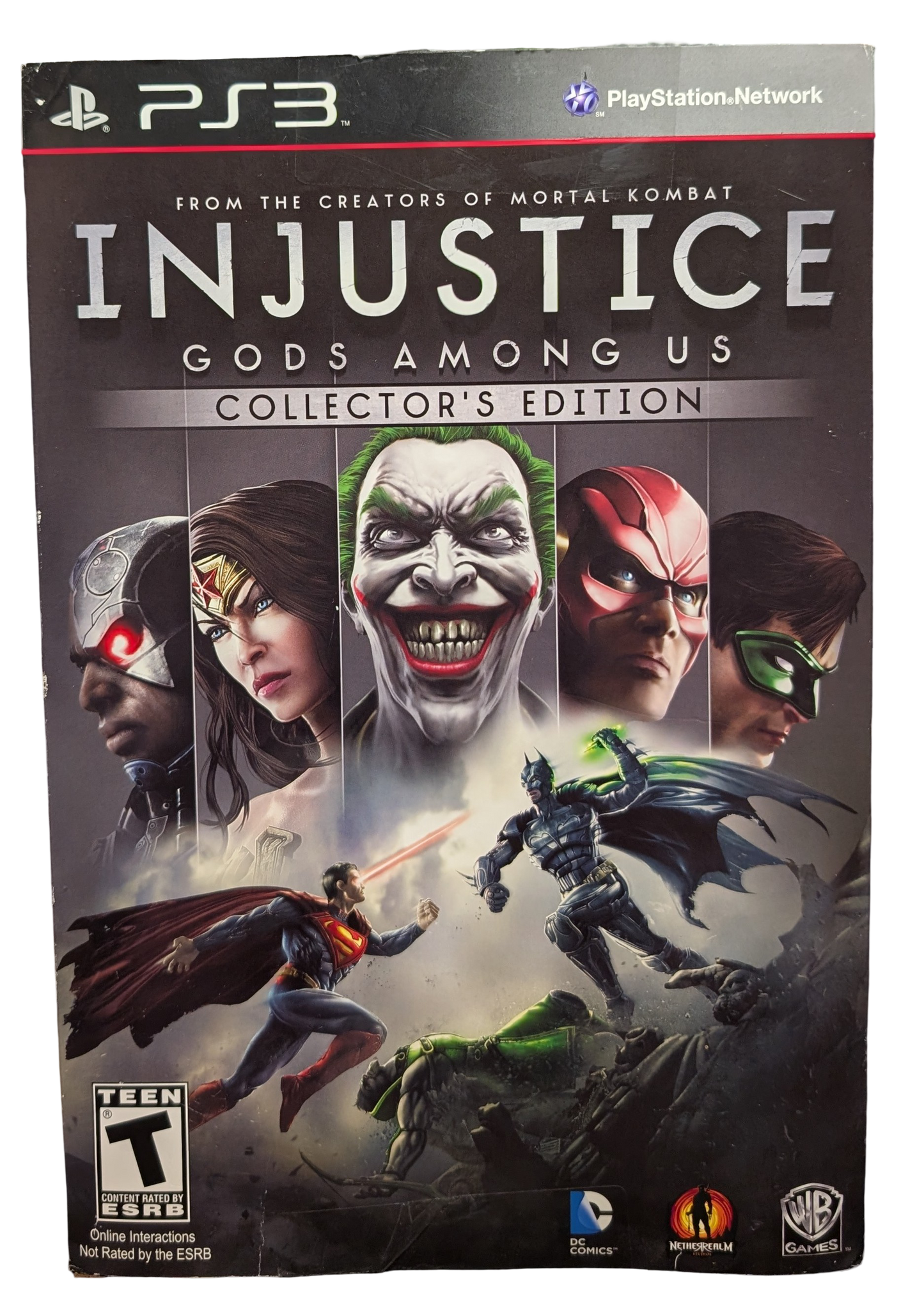 Injustice Gods Among Us Collector's Edition - Excellent Condition (PlayStation 3)
