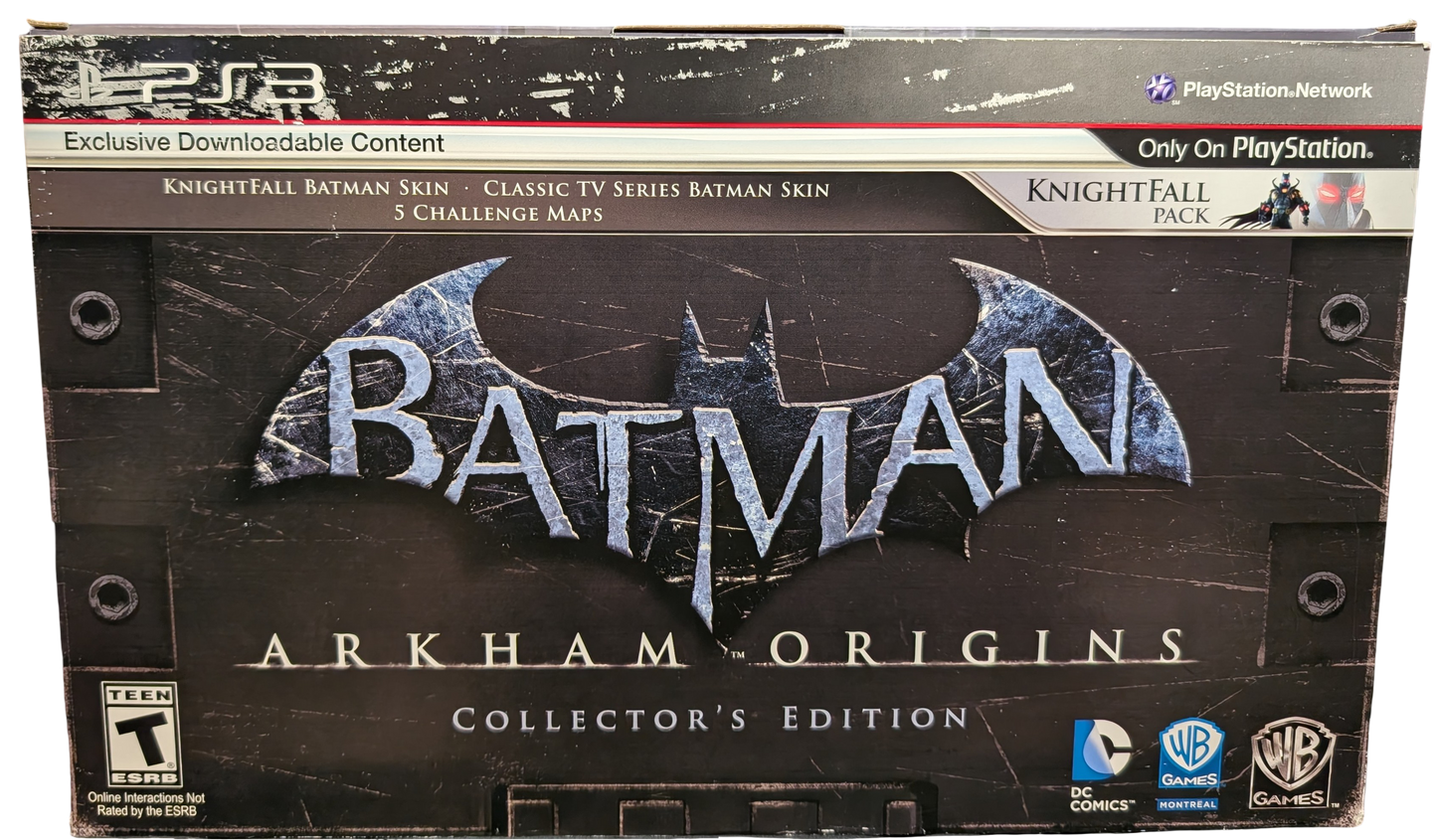 Batman: Arkham Origins Collector's Edition - Excellent Condition (PlayStation 3)