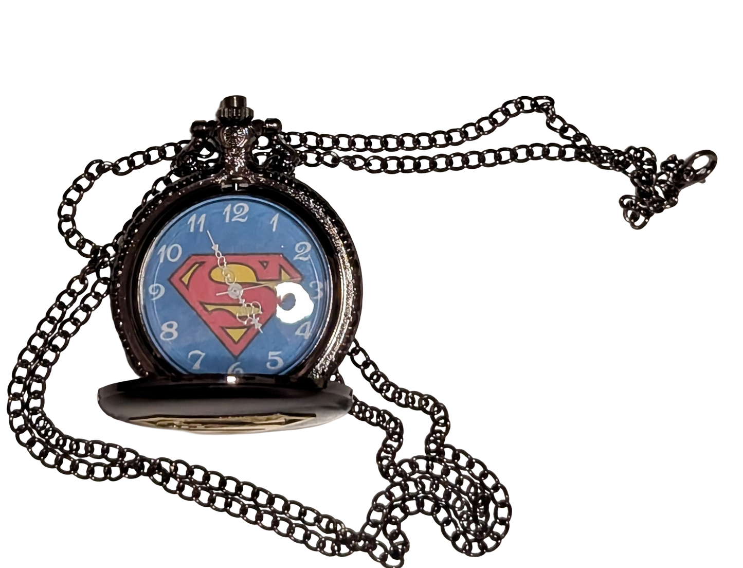 Superman Pocket Watch - Excellent Condition
