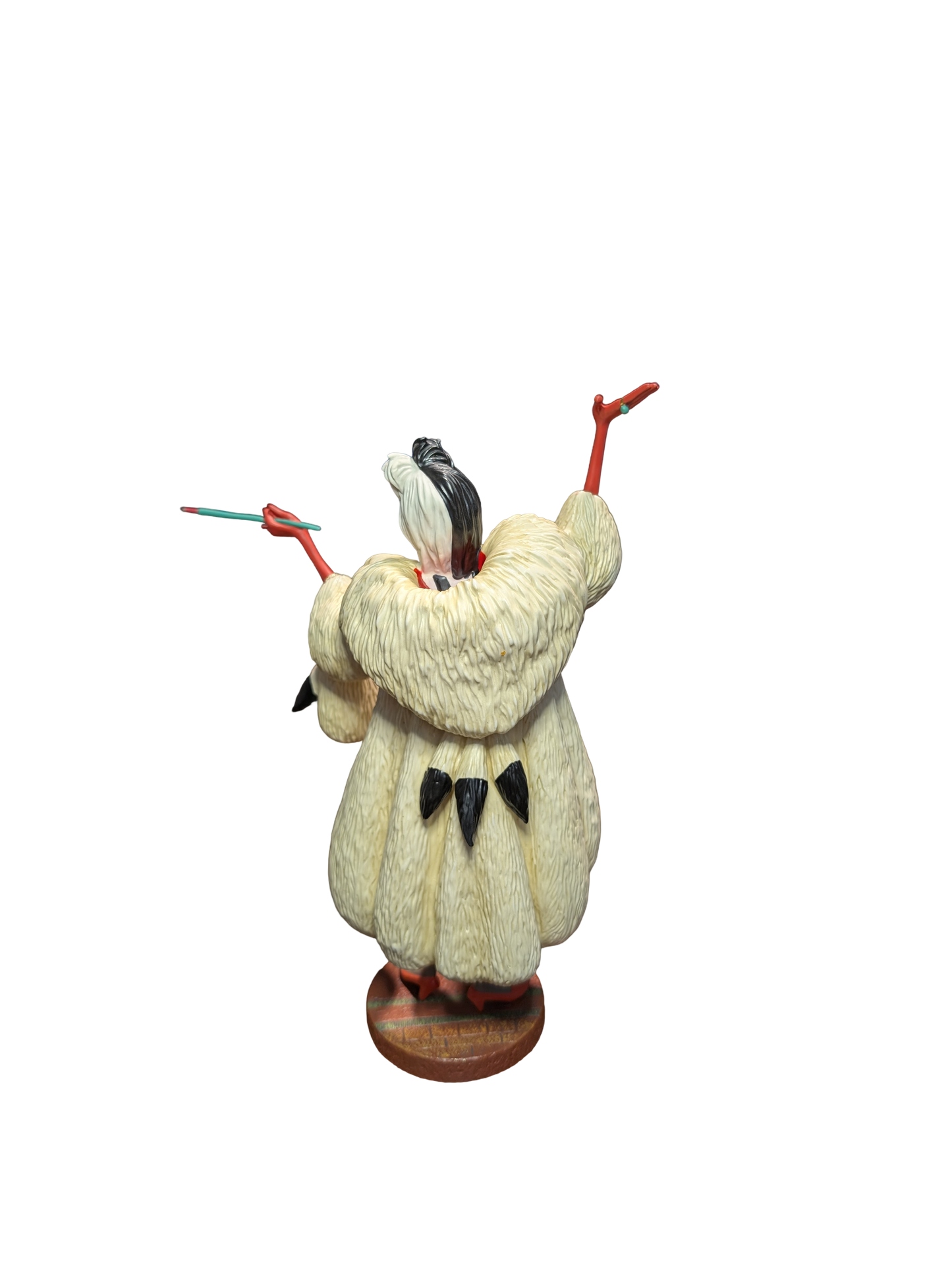 WDCC - 101 Dalmatians Cruela De Vil "Anita Daahling" - Contents Verified New Condition