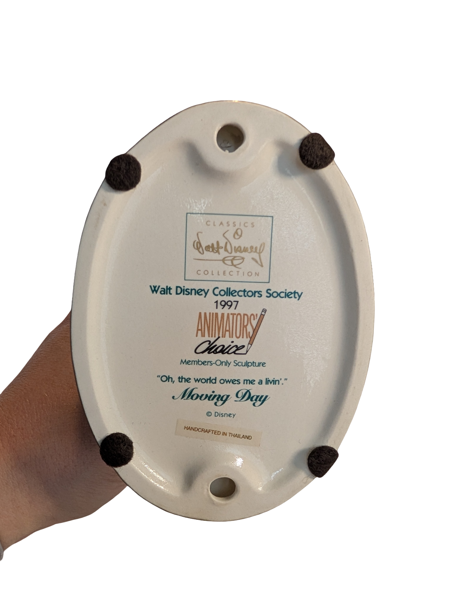 WDCC - The Walt Disney Collectors Society Goofy "Moving Day" - Contents Verified New Condition