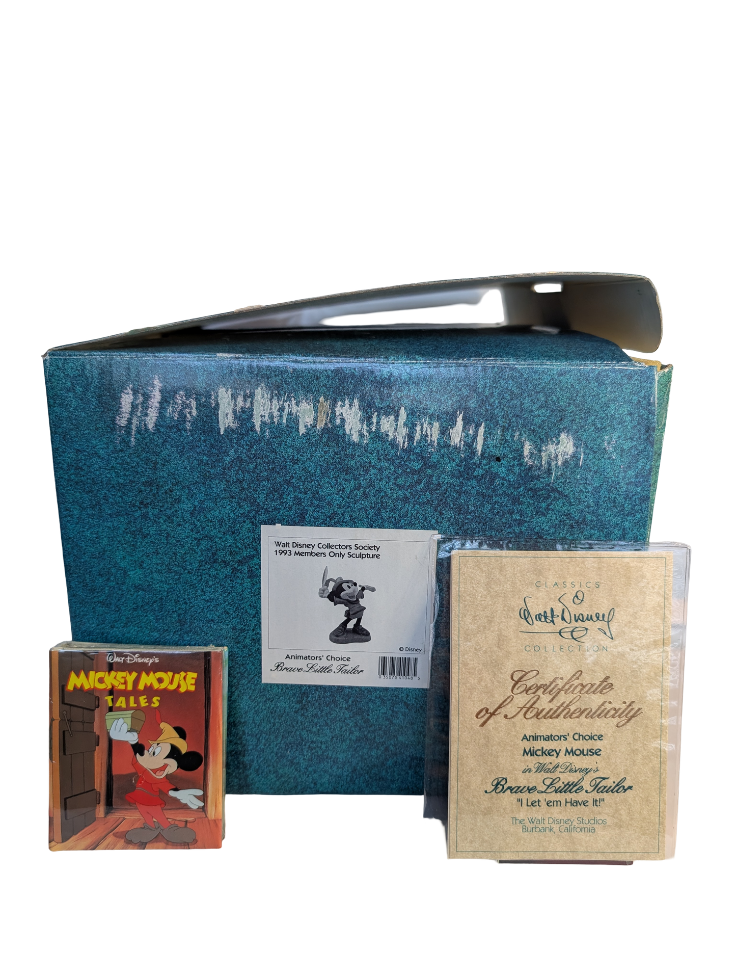 WDCC - Brave Little Tailor "I Let'Em Have It"- Contents Verified New Condition