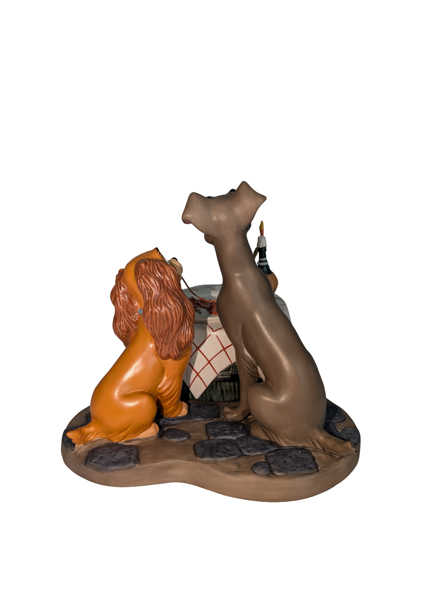 WDCC - Lady and the Tramp "Bella Notte" - Contents Verified New Condition