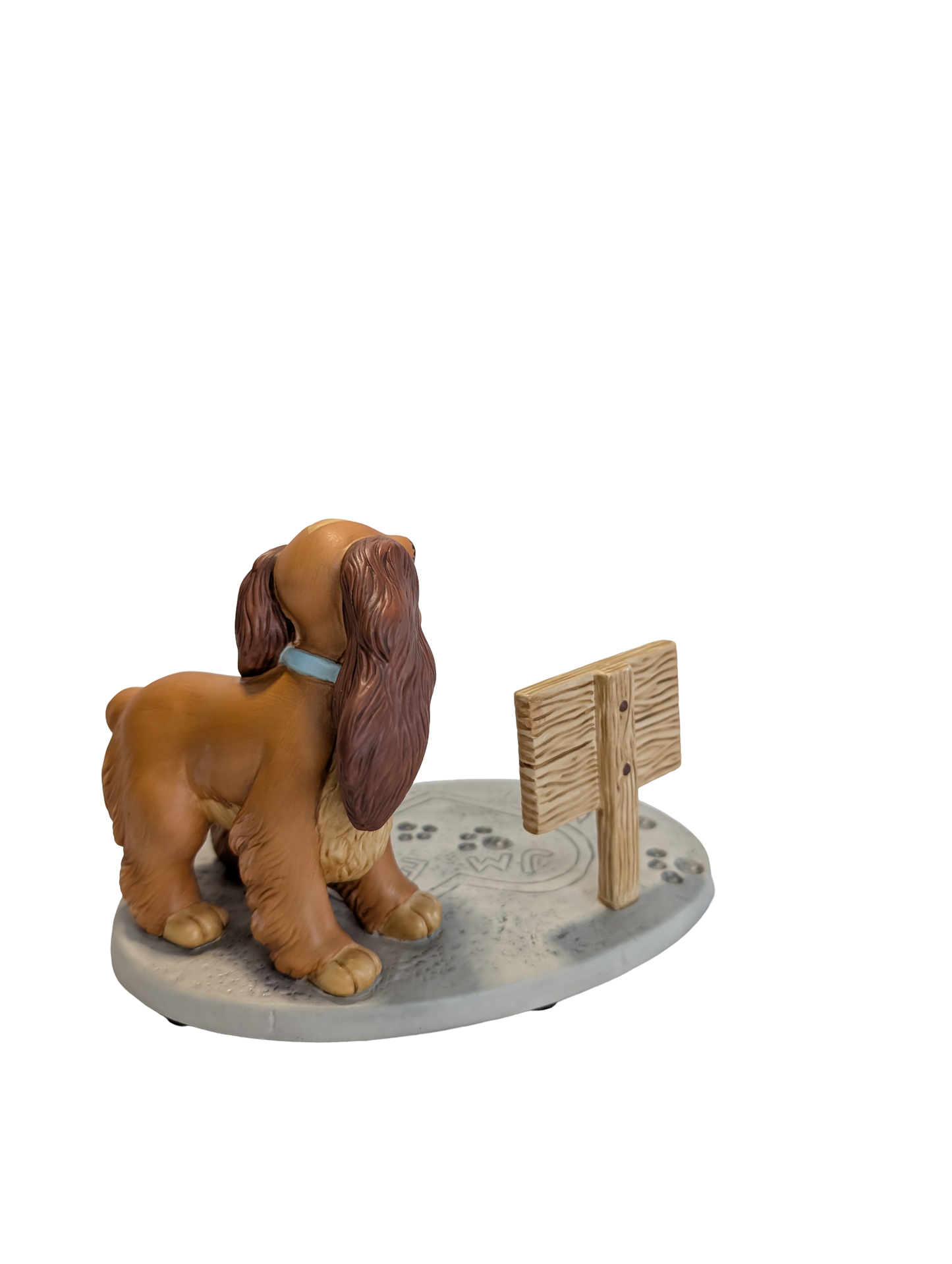WDCC - Lady and the Tramp "Lady in Love" - Contents Verified New Condition