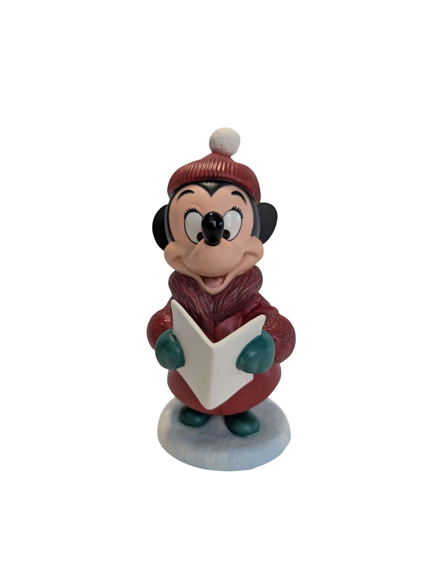 WDCC - Pluto's Christmas Tree Caroler Minnie - Contents Verified New Condition