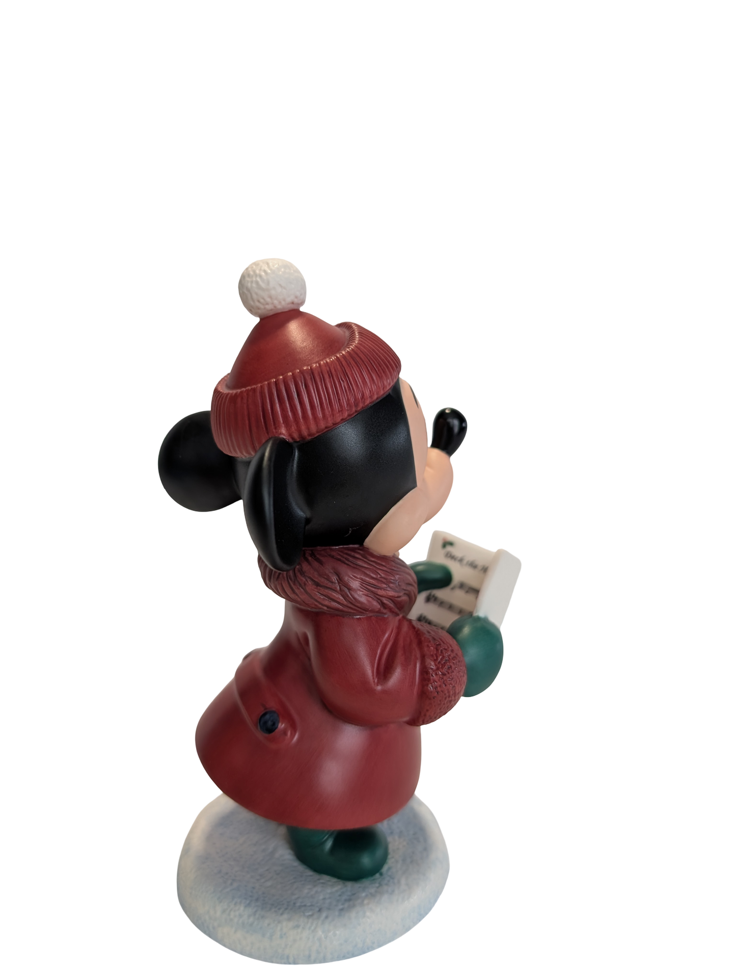 WDCC - Pluto's Christmas Tree Caroler Minnie - Contents Verified New Condition