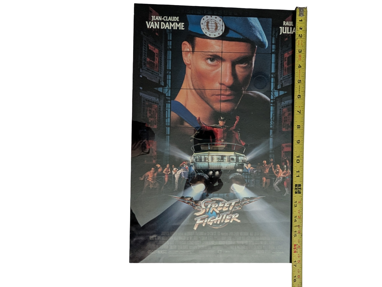 "Street Fighter" 1994 Movie Poster 11.5 in x 17in
