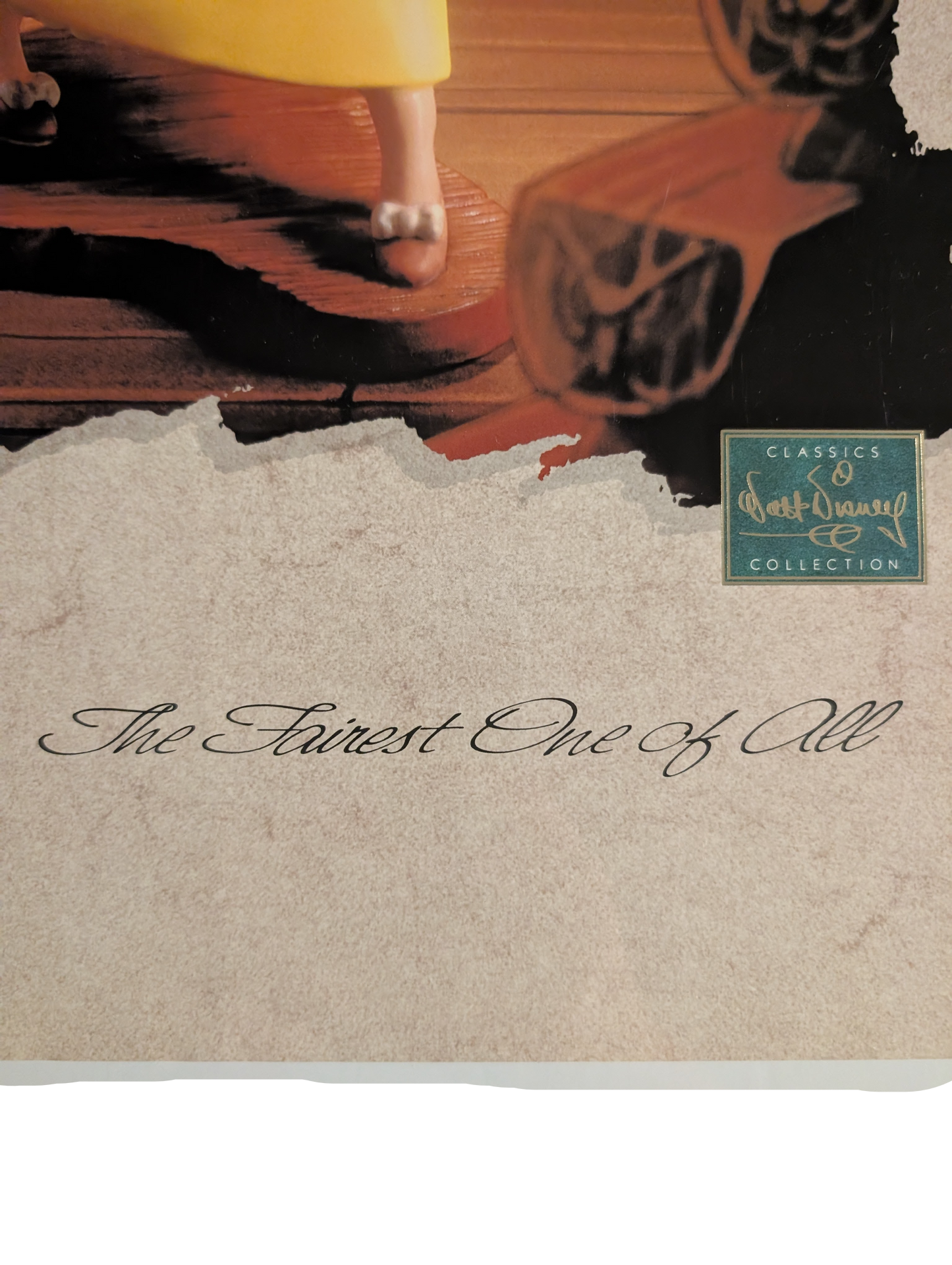 Snow White "The Fairest One of All" WDCC Poster 18in x 24in Signed by Ashley Lupin 10/21/95