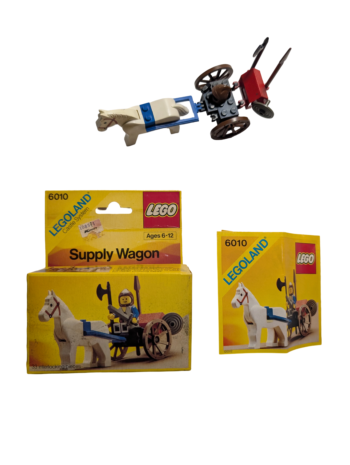 LEGO Legoland Castle System Supply Wagon #6010