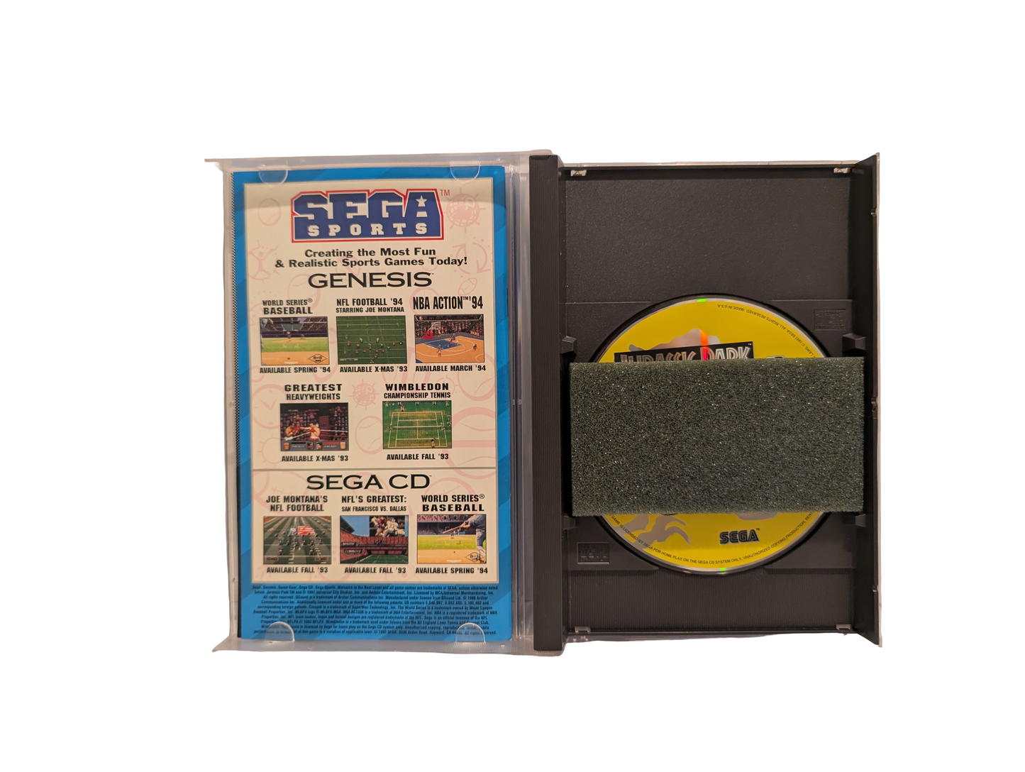 SEGA CD Jurassic Park