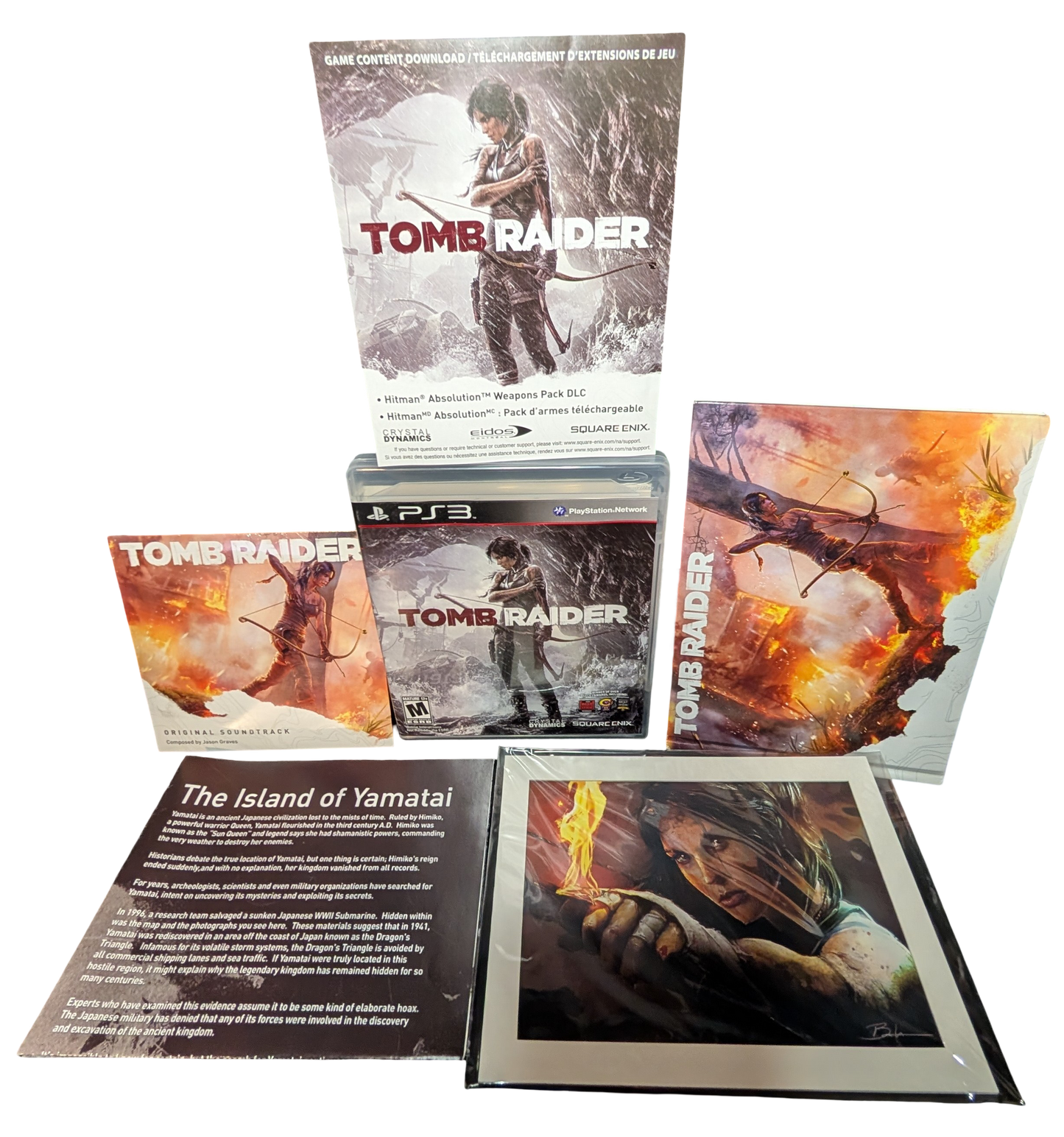 Tomb Raider Collector's Edition - Excellent Condition (PlayStation 3)
