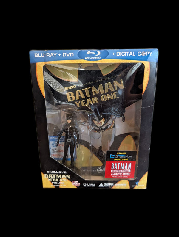 "Batman: Year One" 2011 Best Buy Exclusive Blu-ray/DVD Combo Pack Box Set (w/ DC Direct Catwoman Figure)