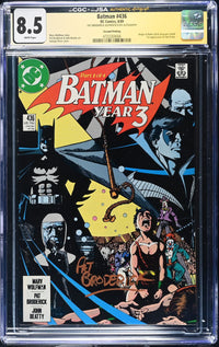 Batman Year Three Complete Set #436-439 JSA Autographed Lot
