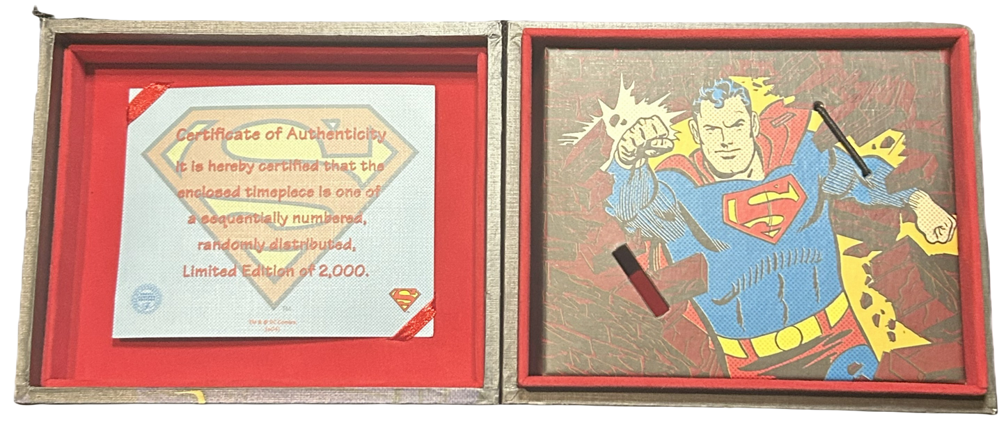 Limited Edition Superman Watch 0529/2000- Excellent Condition