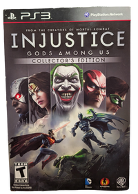 Injustice Gods Among Us Collector's Edition - Excellent Condition (PlayStation 3)