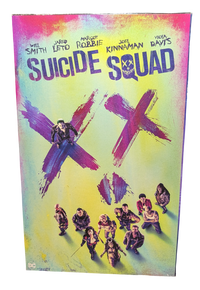 Suicide Squad Extended Cut with Harley Quinn Statue - Excellent Condition (Blu-Ray)