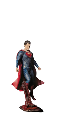 Batman v Superman Ultimate Edition with Superman Statue - Excellent Condition (Blu-Ray)