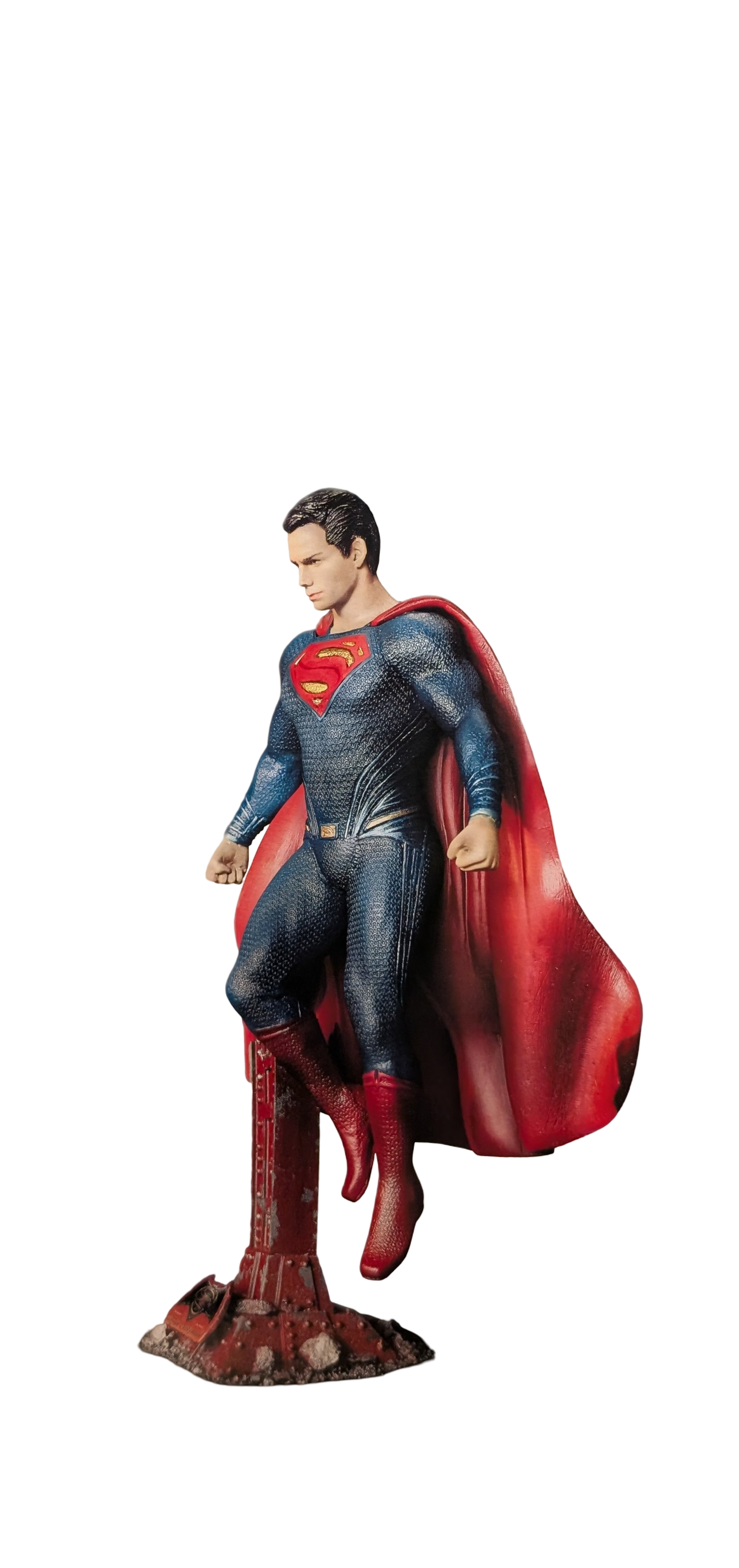 Batman v Superman Ultimate Edition with Superman Statue - Excellent Condition (Blu-Ray)