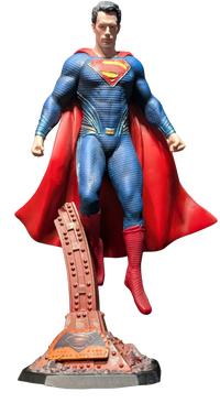 Batman v Superman Ultimate Edition with Superman Statue - Excellent Condition (Blu-Ray)