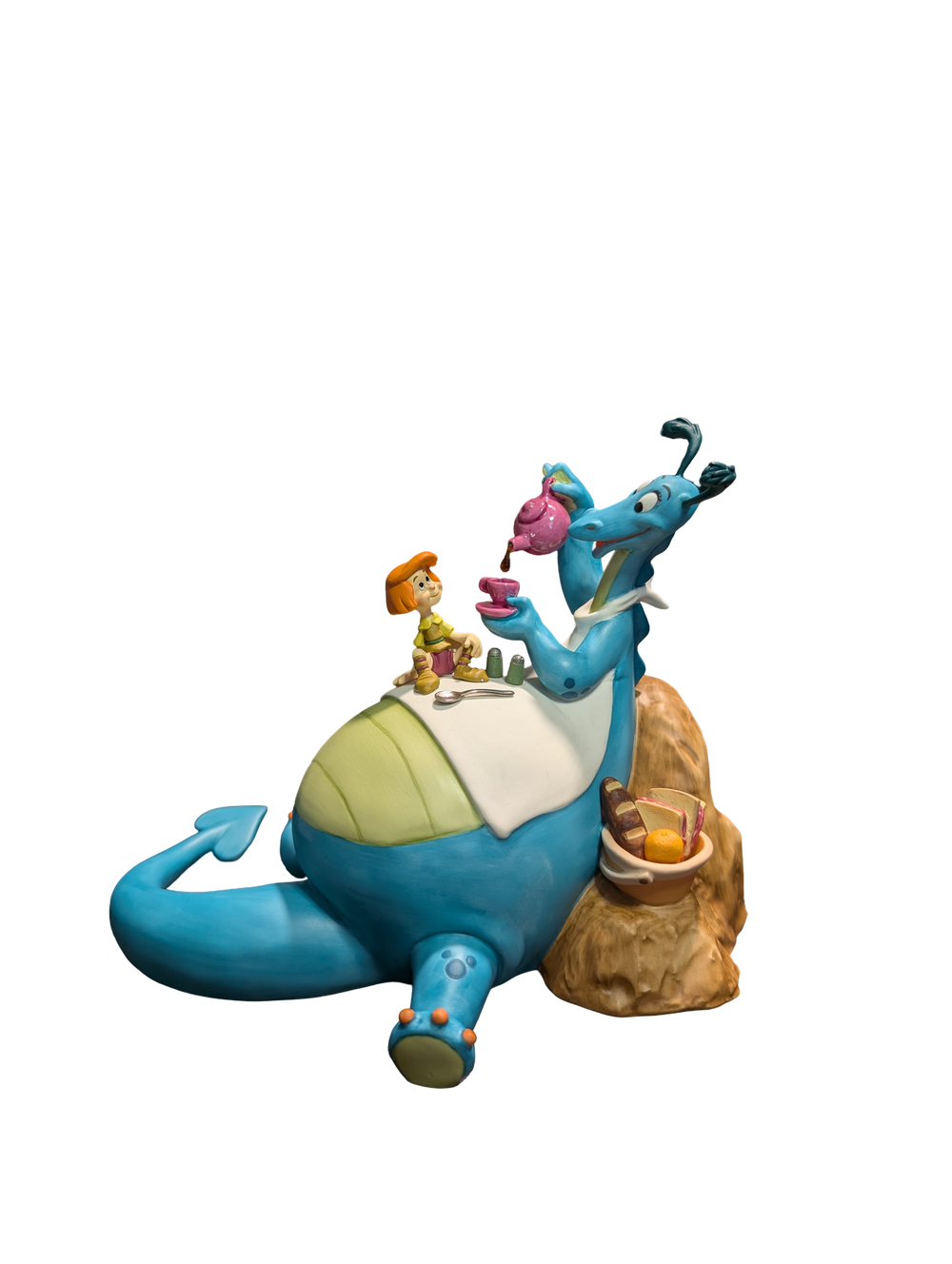 WDCC -The Reluctant Dragon Reluctant Dragon and Boy "The more the merrier"  - Contents Verified New Condition