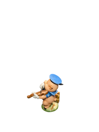 WDCC -Three Little Pigs Fiddler Pig "Hey Diddle, Diddle, I Play on My Fiddle"  - Contents Verified New Condition