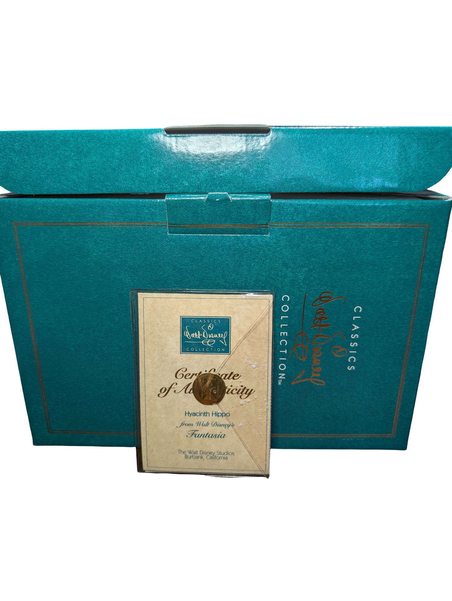 WDCC - Fantasia Hyacinth Hippo - Contents Verified New Condition