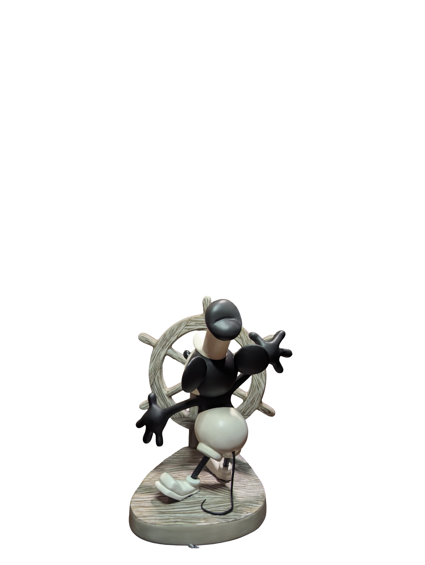 WDCC - Steamboat Willy Mickey's Debut 5 year Anniversary Sculpture - Contents Verified New Condition