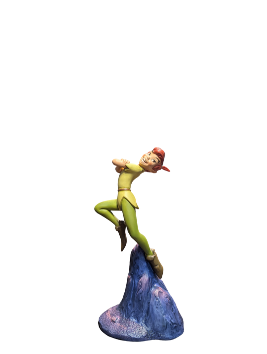 WDCC - Peter Pan "Nobody Calls Pan a Coward!" - Contents Verified New Condition