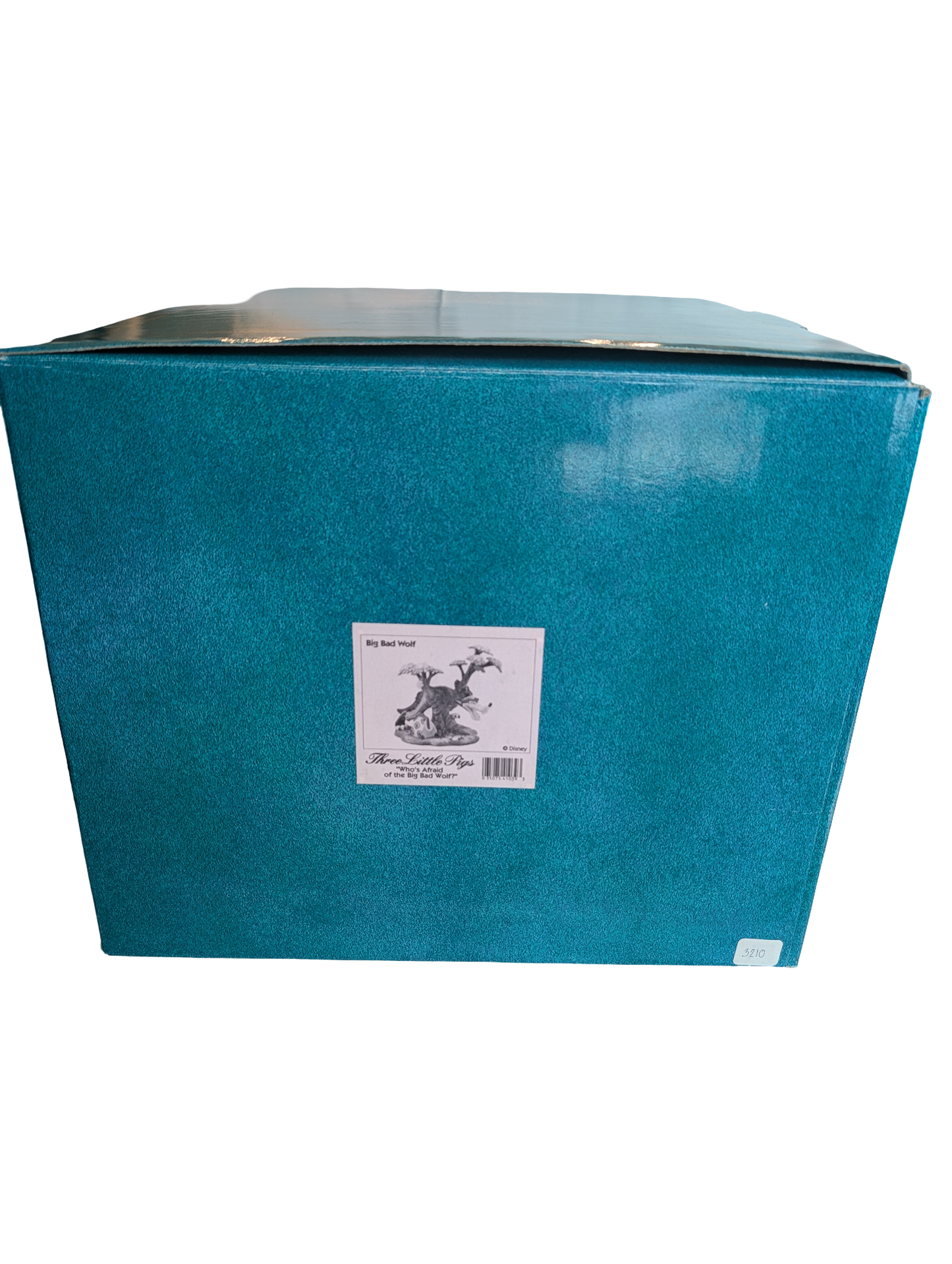 WDCC - Three Little Pigs Big Bad Wolf "Who's afraid of the Big Bad Wolf?" - Contents Verified New Condition