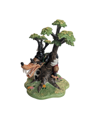 WDCC - Three Little Pigs Big Bad Wolf "Who's afraid of the Big Bad Wolf?" - Contents Verified New Condition