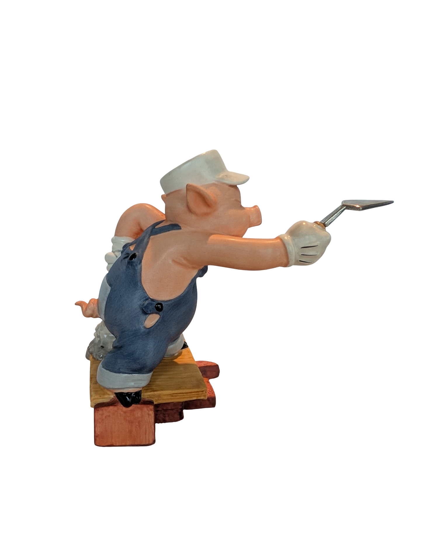 WDCC - Three Little Pigs Practical Pig "Work and Play Don't Mix" - Contents Verified New Condition