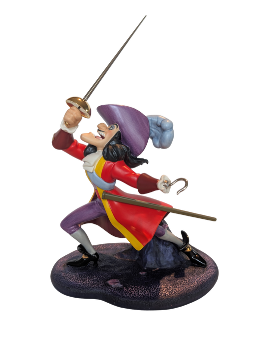WDCC - Peter Pan Captain Hook "I've Got You This Time!" - Contents Verified New Condition