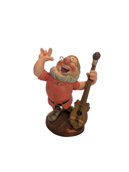 WDCC - Snow White and the Seven Dwarfs Doc "Cheerful Leader" - Contents Verified New Condition