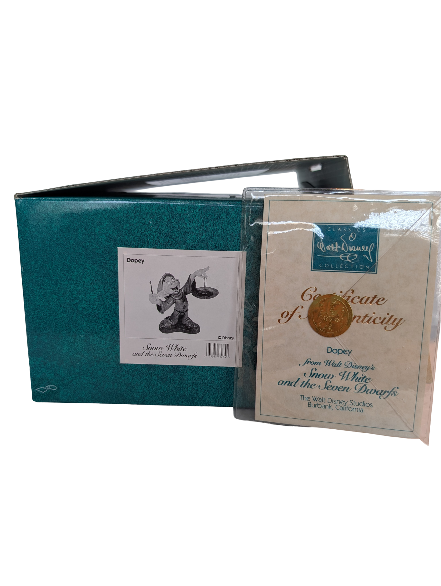 WDCC - Snow White and the Seven Dwarfs Dopey "A Sneezy Snare" - Contents Verified New Condition