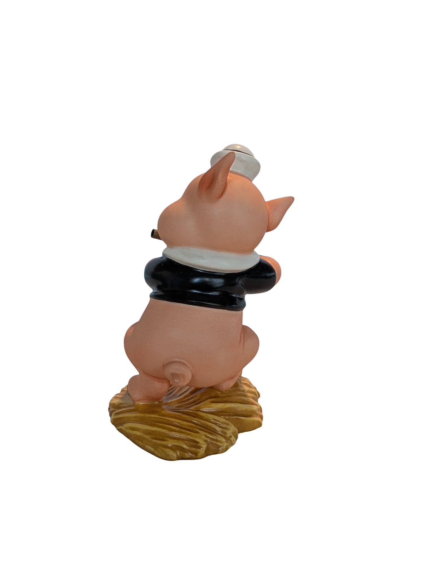 WDCC - Three Little Pigs Fifer Pig "I Toot My Flute, I Don't Give a Hoot" - Contents Verified New Condition