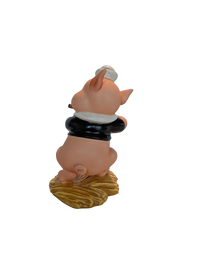 WDCC - Three Little Pigs Fifer Pig "I Toot My Flute, I Don't Give a Hoot" - Contents Verified New Condition