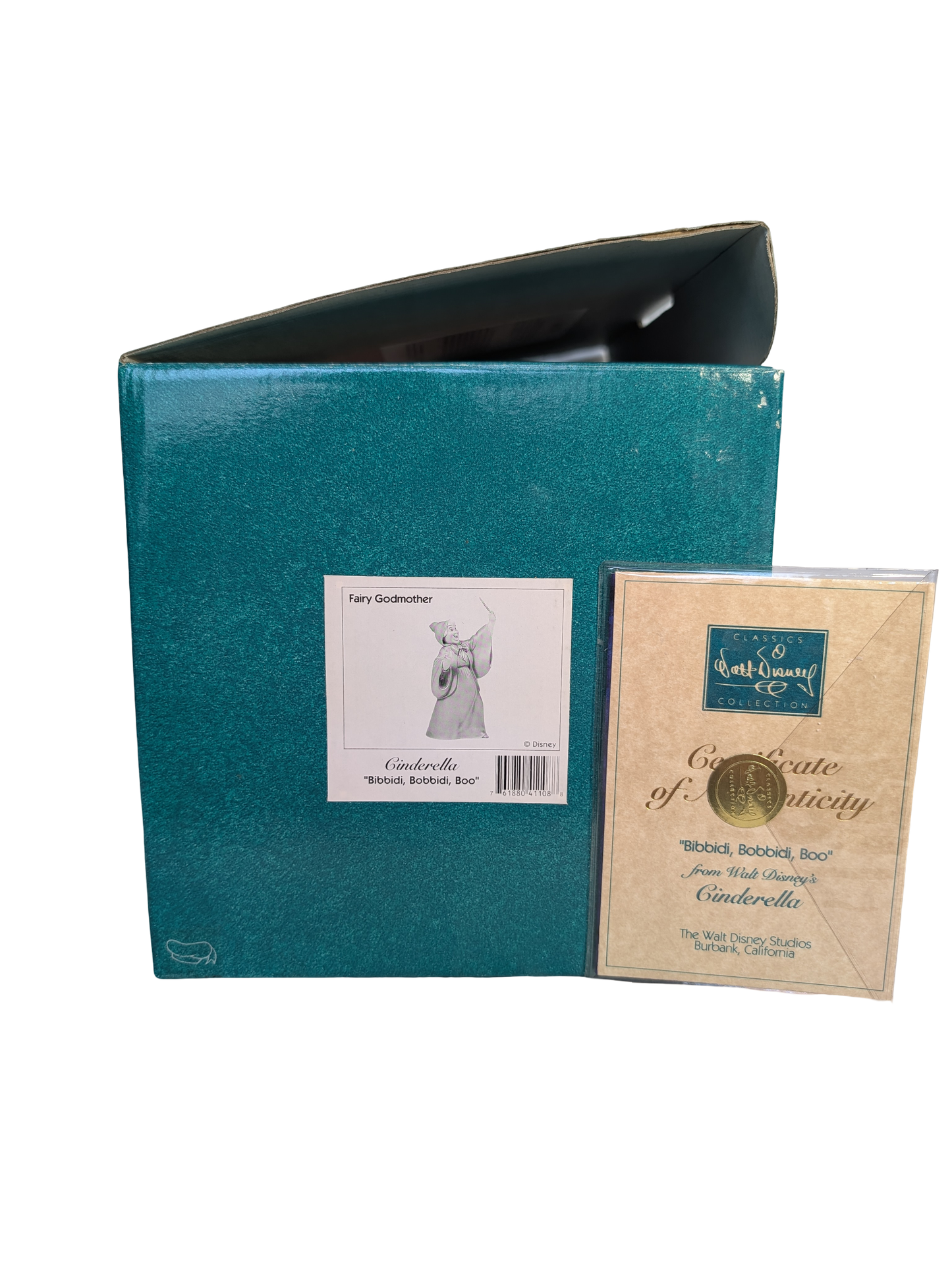 WDCC - Cinderella Fairy Godmother "Bibbidi, Bobbidi, Boo" - Contents Verified New Condition