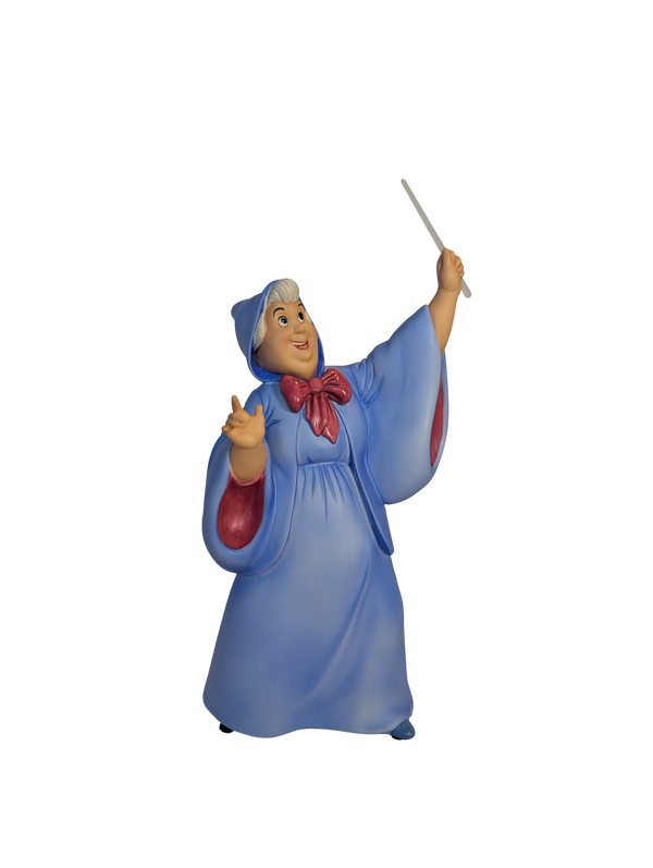 WDCC - Cinderella Fairy Godmother "Bibbidi, Bobbidi, Boo" - Contents Verified New Condition