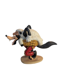WDCC - Three Little Pigs Big Bad Wolf "I'm a poor little sheep…" - NO COA New Condition