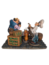 WDCC - Lady and the Tramp "Bella Notte"  - Contents Verified New Condition