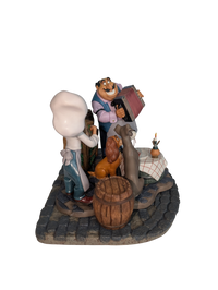 WDCC - Lady and the Tramp "Bella Notte"  - Contents Verified New Condition