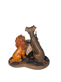 WDCC - Lady and the Tramp "Bella Notte"  - Contents Verified New Condition