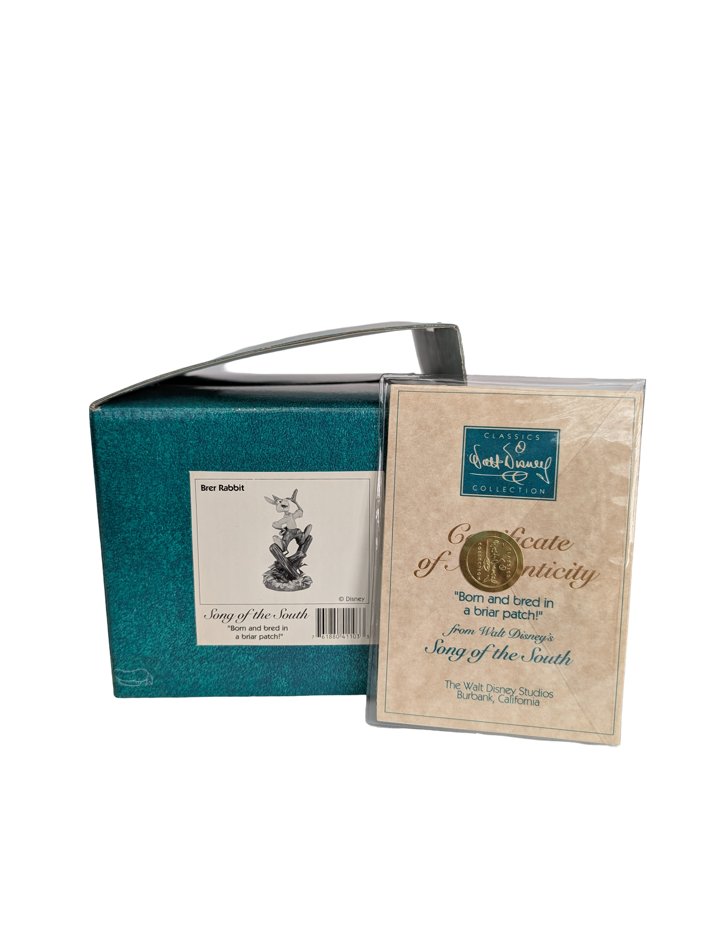 WDCC - Song of the South Brer Rabbit "Born and bred in a briar patch!" - Contents Verified New Condition