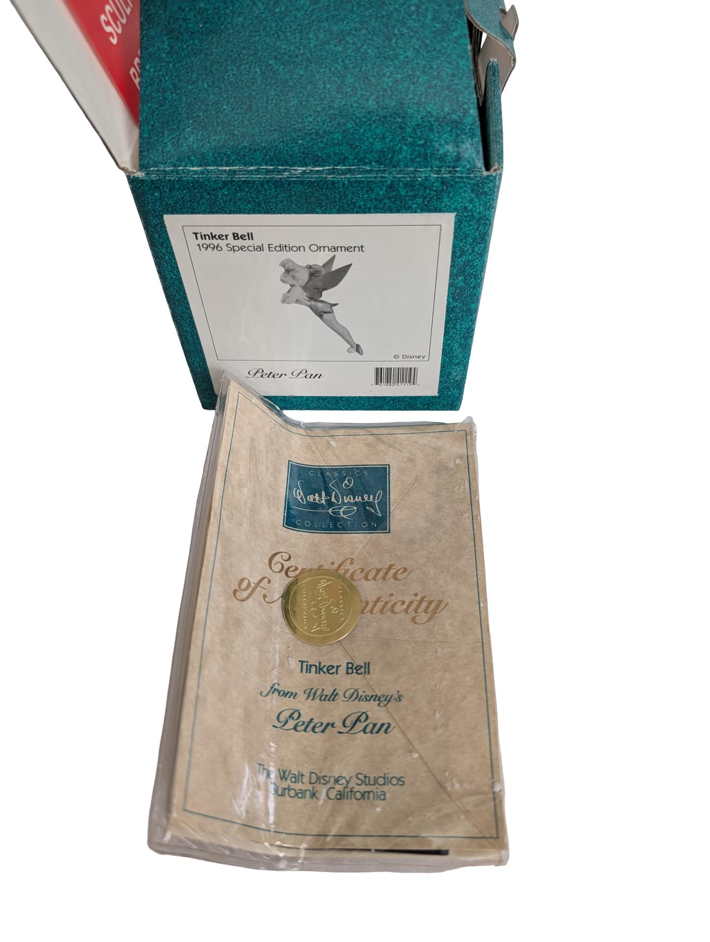 WDCC - Peter Pan Tinker Bell 1996 Special Edition Ornament - Contents Verified New Condition