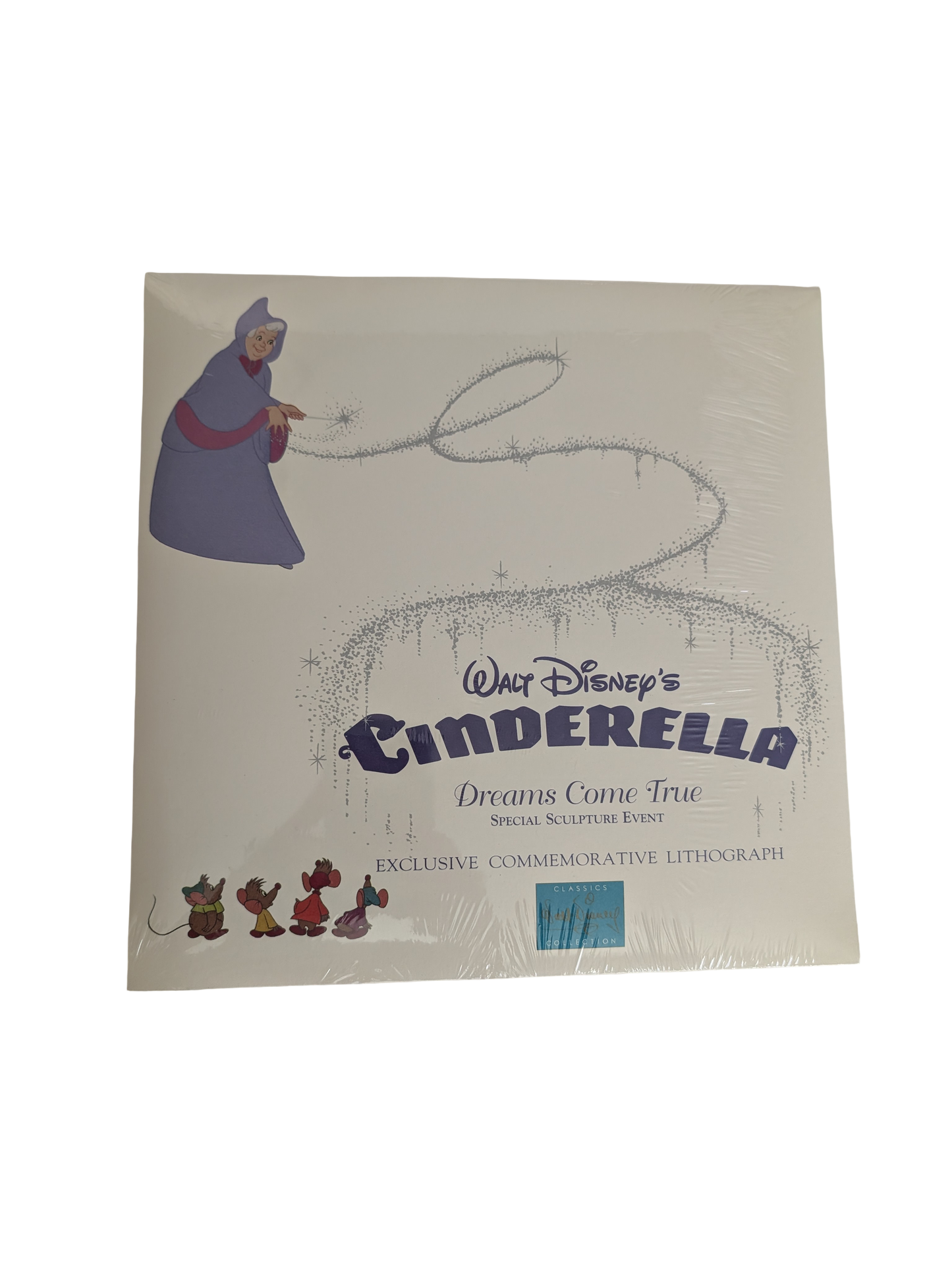 WDCC -Cinderella Dreams Come True Exclusive Commemorative Lithograph - SEALED