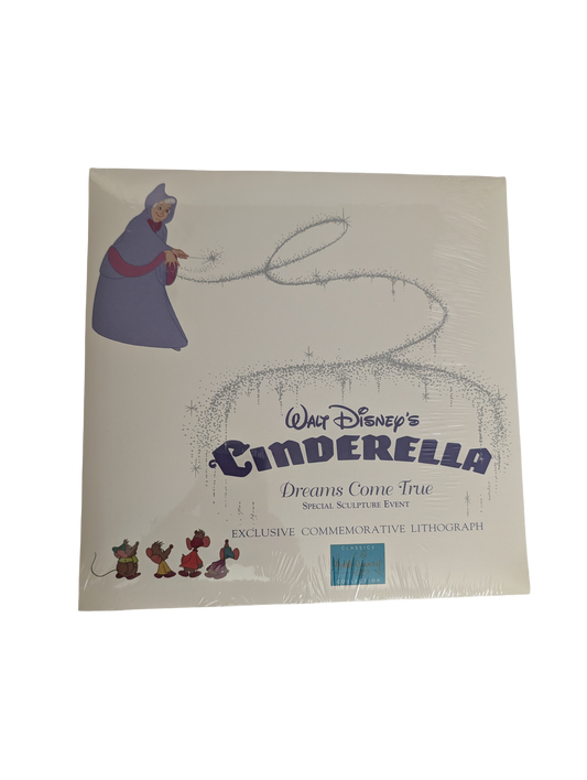 WDCC -Cinderella Dreams Come True Exclusive Commemorative Lithograph - SEALED