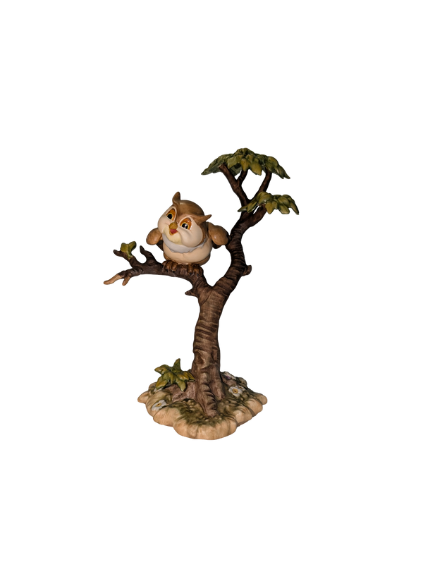 WDCC - Bambi Friend Owl "What's Going On Around Here?" - Contents Verified New Condition